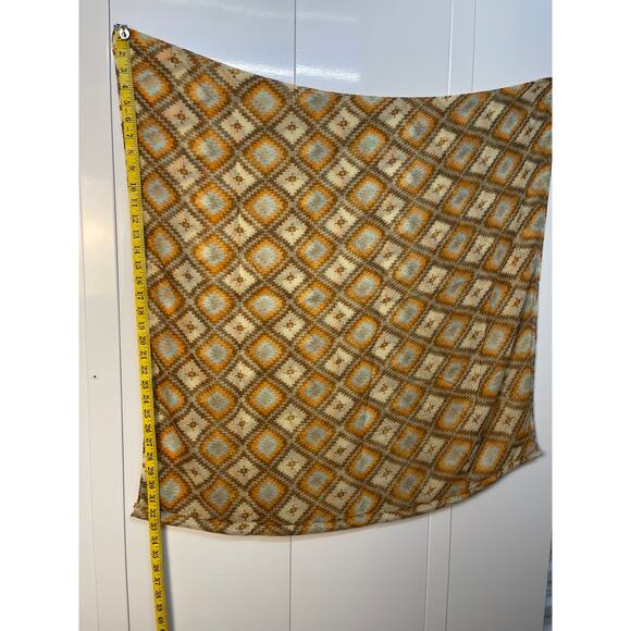 Western Wild Rag Diamond Pattern Poly Blend NWOT Scarf - Picture 10 of 10